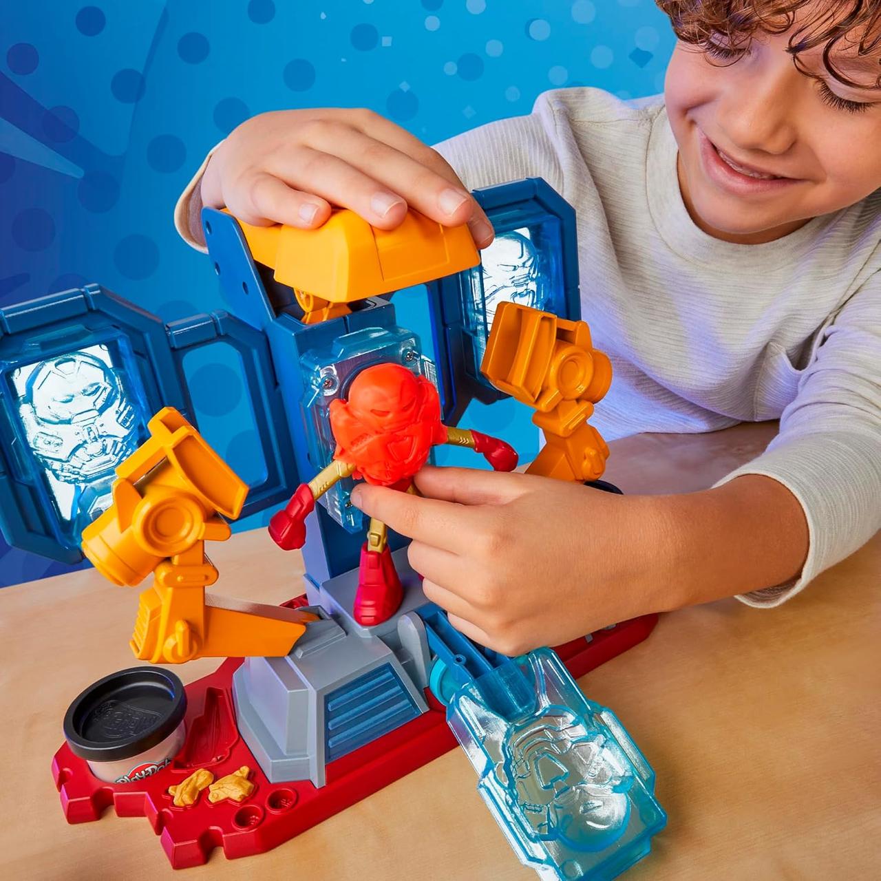 Ігровий набір Play-Doh Marvel Лабораторія виготовлення броні Залізної Людини (G0035) - фото 4