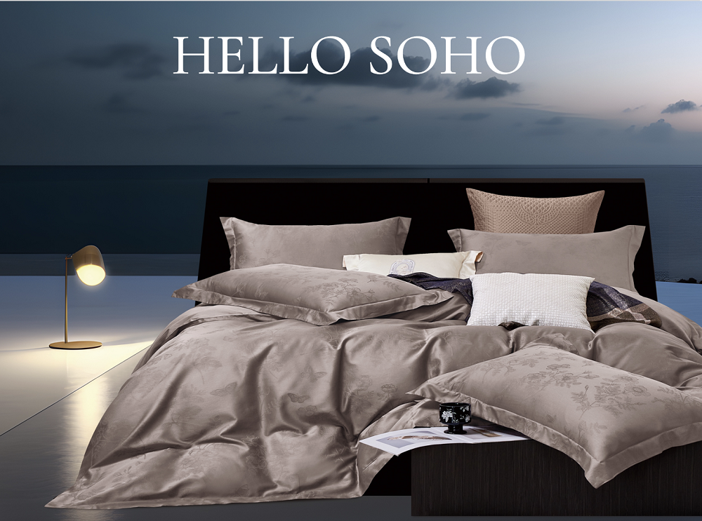 Комплект постельного белья Soho Евро Boutique 200x230 см Butterfly Chiffon (UG-A130103) - фото 2