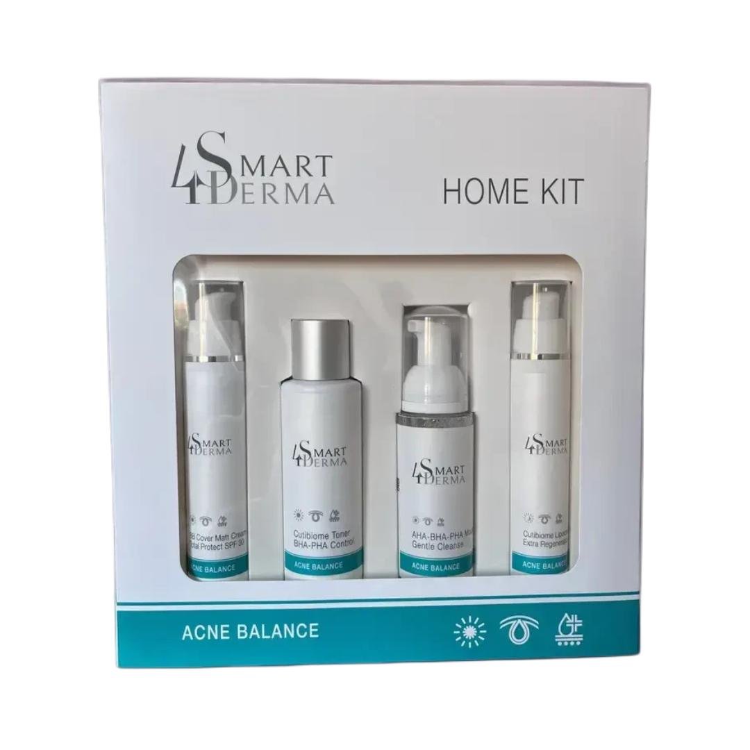 Набор косметики Smart4Derma ACNE BALANCE HOME KIT