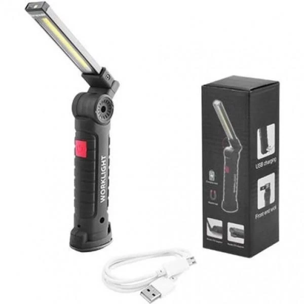 Фонарь светодиодный кемпинговый LED COB+SMD BL-W52 с аккумулятором/магнитом/крючком (31308958)