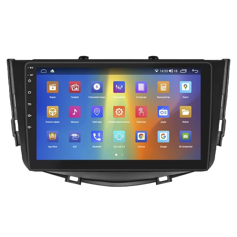 Автомагнітола штатна Lesko 4G/CarPlay/GPS/Wi-Fi для Lifan X60 I Рестайлінг 2015-2016 4/64Gb 9" (1761072167) - фото 2