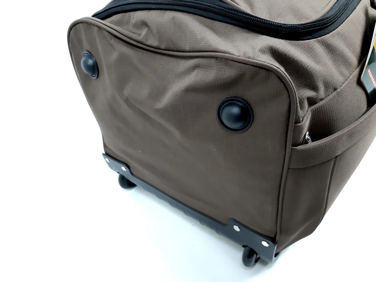 Сумка дорожня Sky Travel 62х31х28 см 60 л Коричневий (1053) - фото 4 Сумка дорожня Sky Travel 62х31х28 см 60 л Коричневий (1053) - фото 4