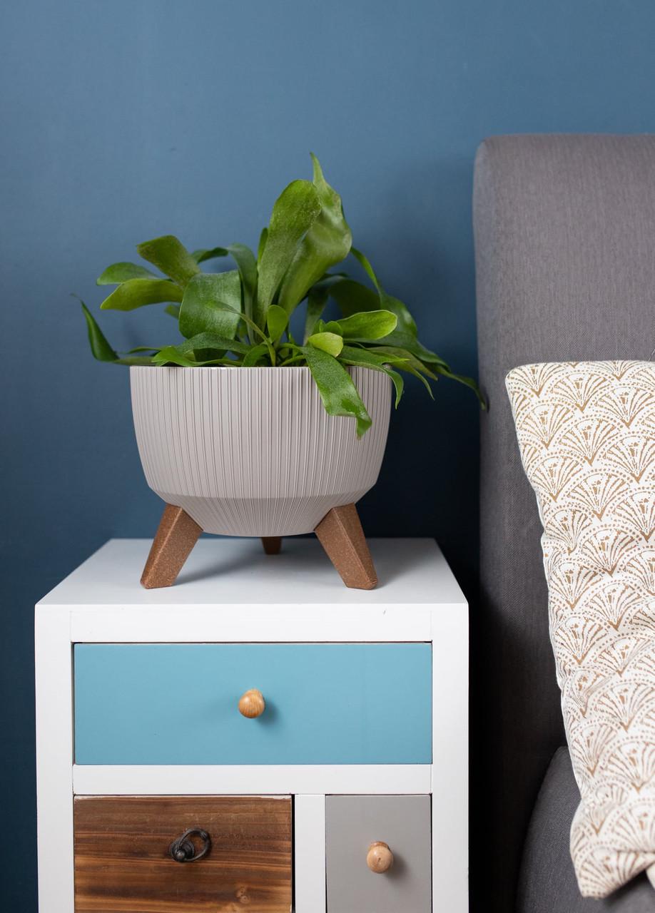 Вазон для цветов Lamela ROMA JUMPER 322х185 мм Антрацит (25419751831) - фото 6 Вазон для цветов Lamela ROMA JUMPER 322х185 мм Антрацит (25419751831) - фото 6