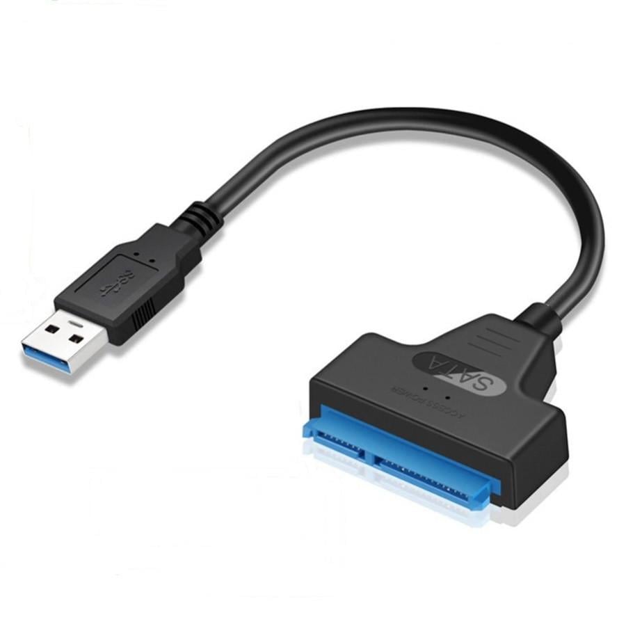 Кабель адаптер SUNROZ USB 3.0 SATA III 6 Гбіт для HDD SSD дисків 2,5" (A48596) - фото 1 Кабель адаптер SUNROZ USB 3.0 SATA III 6 Гбіт для HDD SSD дисків 2,5" (A48596) - фото 1