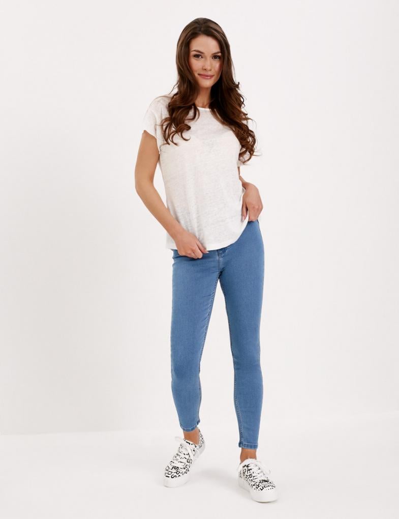 Джинси жіночі Diverse TEGMEN II р. 38 Блакитний (5902598569202)