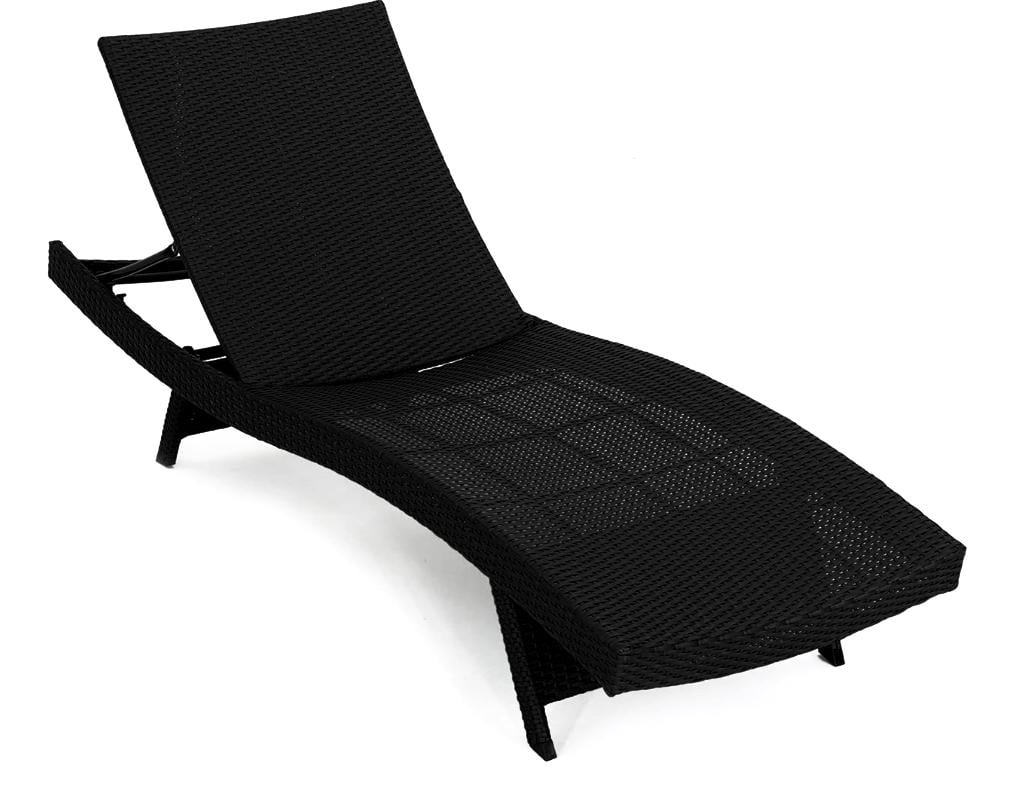 Шезлонг садовый Fregat Sun Черный (KJF5419BL)