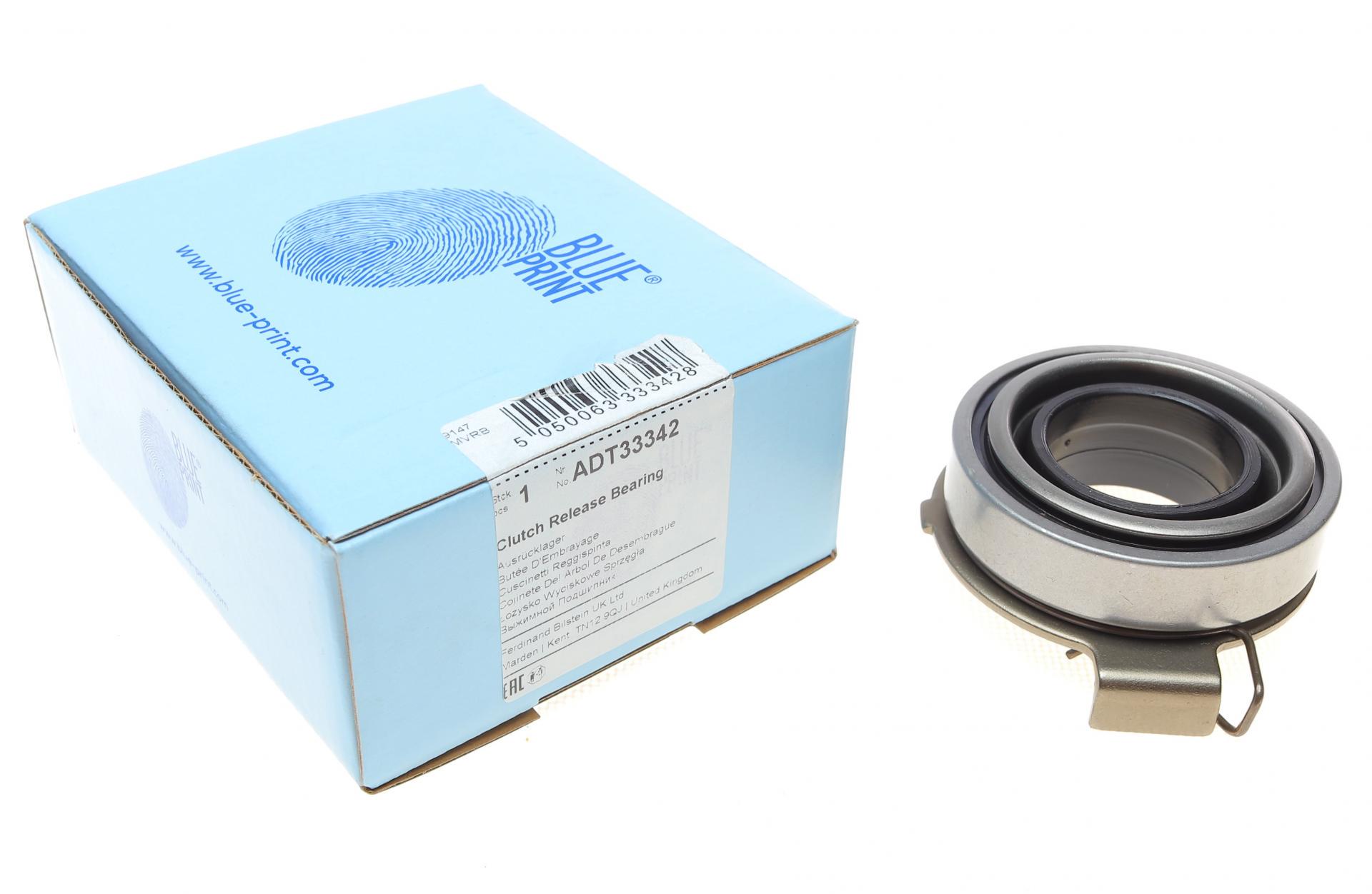 Выжимной подшипник BLUE PRINT Toyota Avensis/Corolla 1.4/1.6/1.8 -09 (ADT33342)