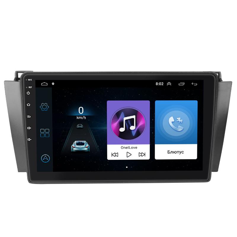 Автомагнитола штатная Lesko для Toyota Camry Solara II 2003-2009 экран 9" 1/16 Gb Wi-Fi GPS Base