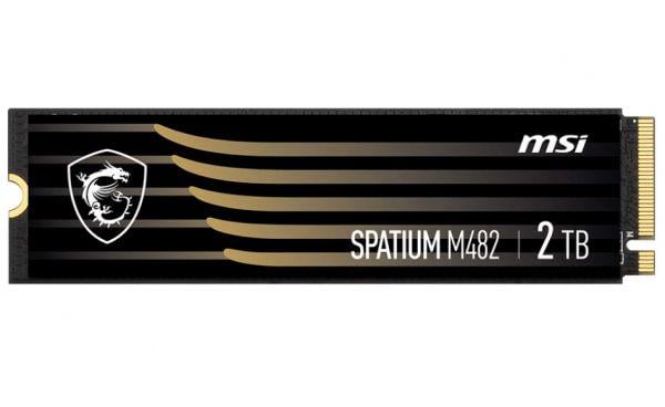 SSD-накопитель MSI Spatium M482 2Tb PCI-E 4.0 x4 M.2 2280 3D TLC Eco Pack (S78-440Q720-P83)