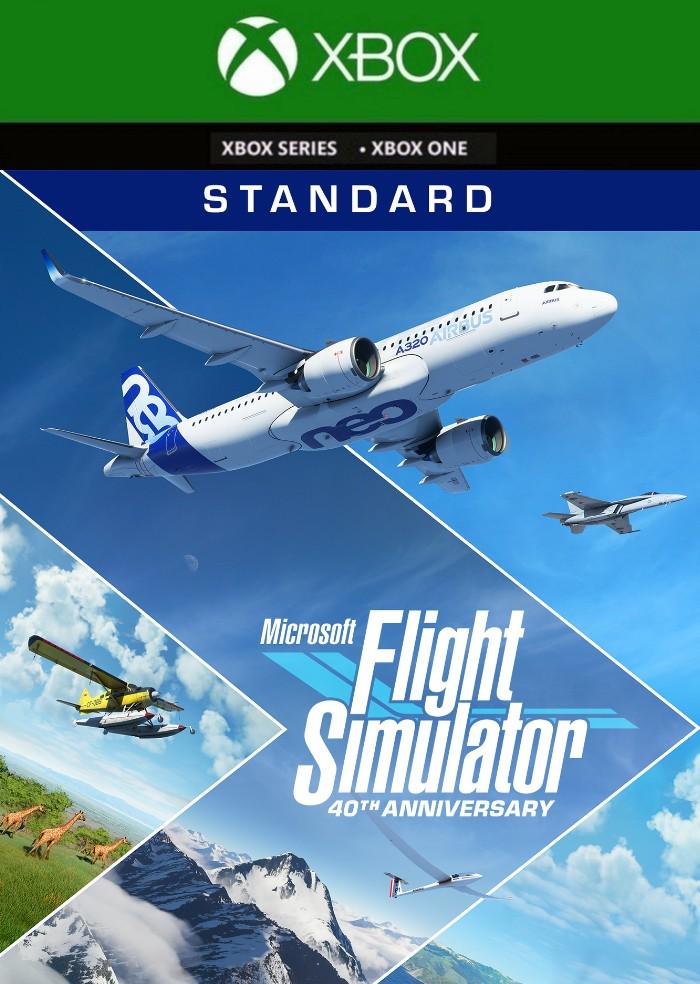 Ключ активации Microsoft Flight Simulator Standard 40th Anniversary Edition для Xbox Series (56546652)