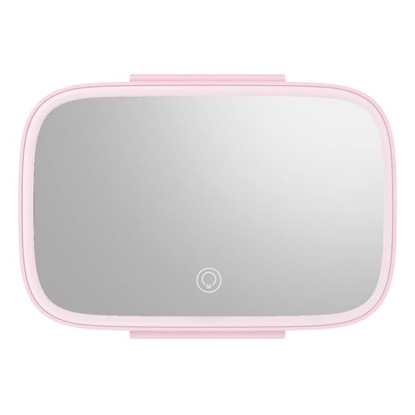 Дзеркало на козирок Baseus Delicate Queen Car Touch-up CRBZJ01-04 з LED підсвічуванням Рожевий