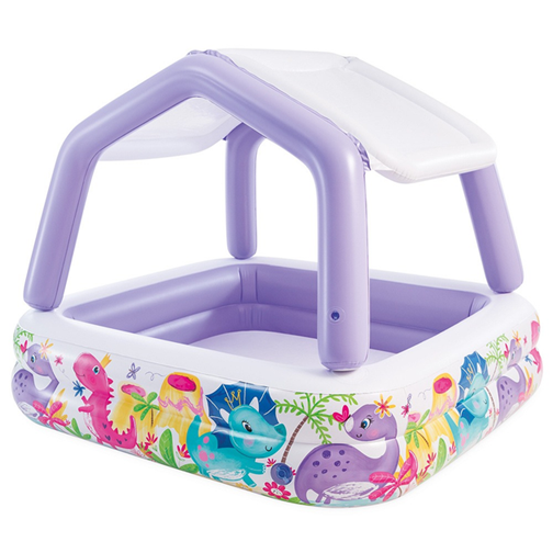 Бассейн надувной детский Intex 57470 Аквариум со съемным навесом 280 л (57470) - фото 2 Бассейн надувной детский Intex 57470 Аквариум со съемным навесом 280 л (57470) - фото 2