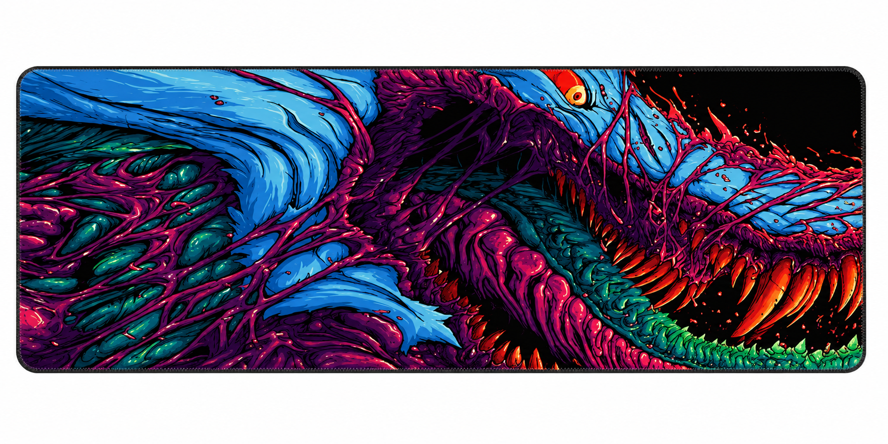 Игровая поверхность для компьютерной мыши и клавиатуры UKC 80х30 см Monster018 (2674)