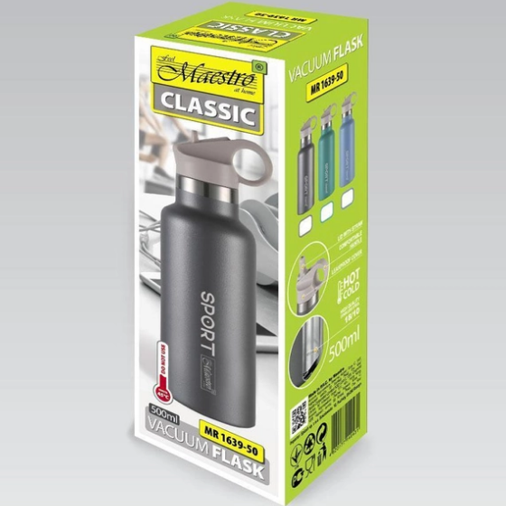 Термочашка Grey (MR-1639-50) - фото 3