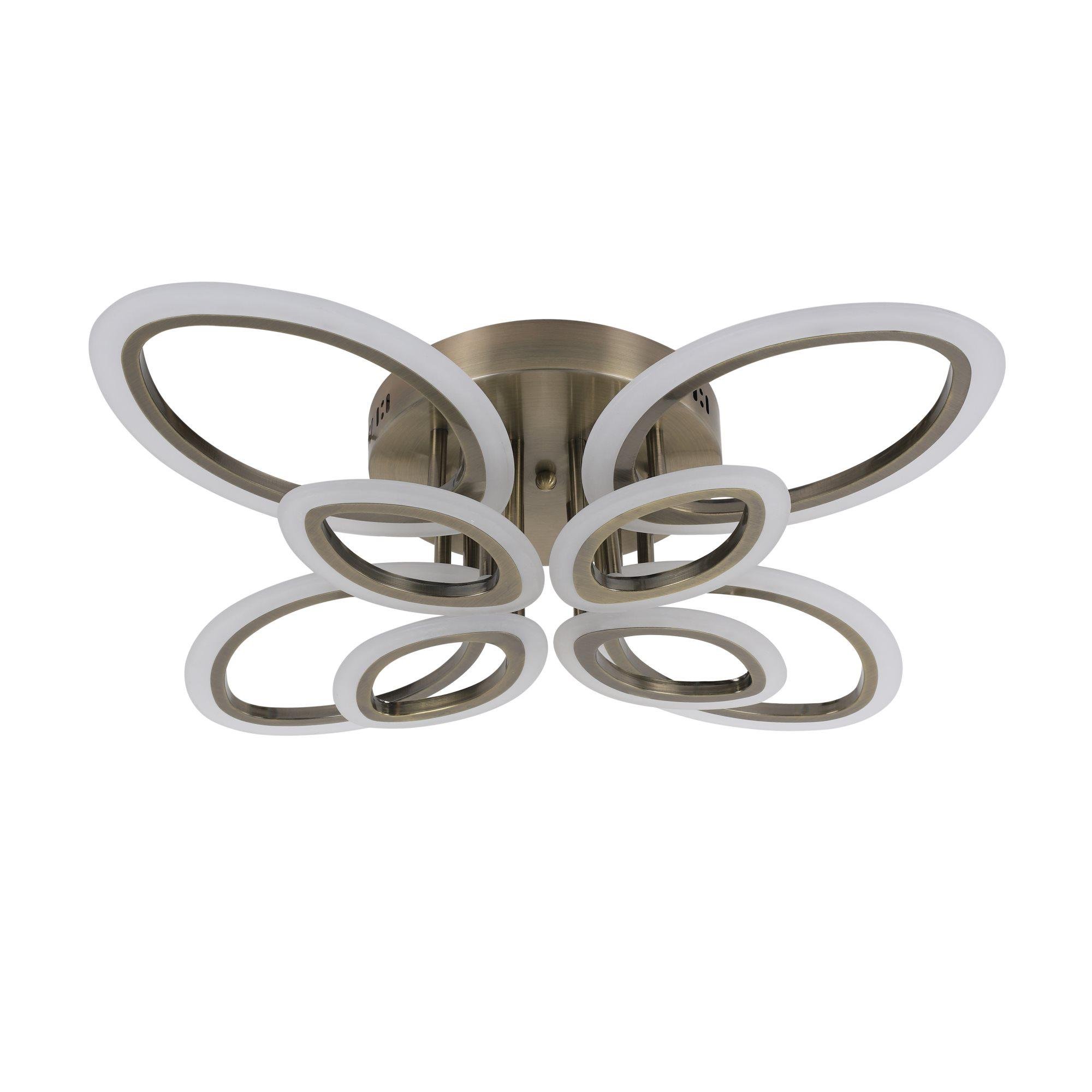 Люстра светодиодная Sirius B Y1555/4+4 152 W акриловая (000032478)