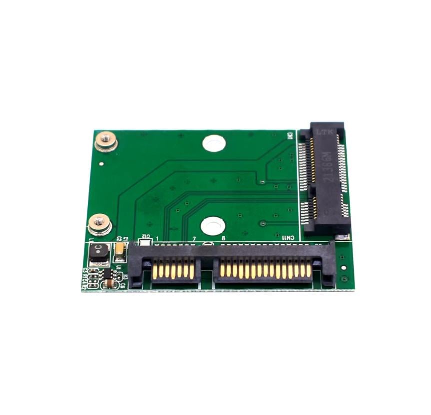 Переходник для SSD M2 mSATA to SATA Adapter Green (500404)