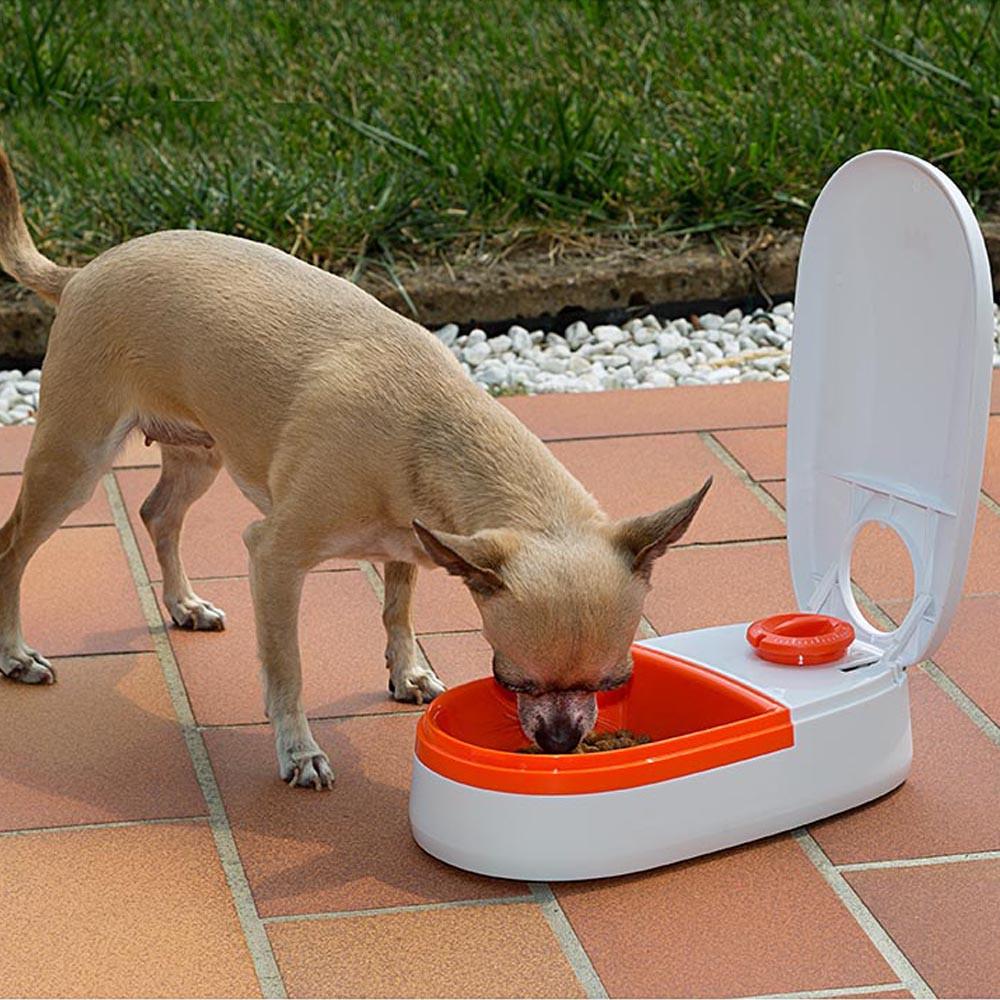 Диспенсер для корма для собак и кошек Ferplast Cometa автоматический з таймером 13,2х23,7х7,5 см 0,4 л (71085400) - фото 3 Диспенсер для корма для собак и кошек Ferplast Cometa автоматический з таймером 13,2х23,7х7,5 см 0,4 л (71085400) - фото 3