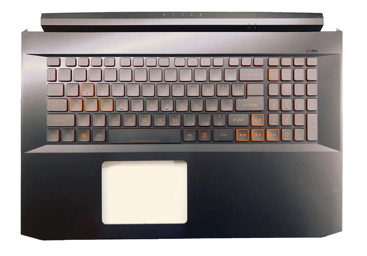 Топкейс для ноутбуков Acer Nitro AN517-41/AN517-54 с GPU GTX1650/RTX3050TI (15185)