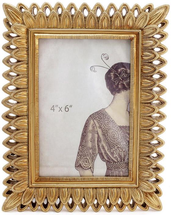 Фоторамка Глория для фото 10х15 см Золото (BD-450-173)