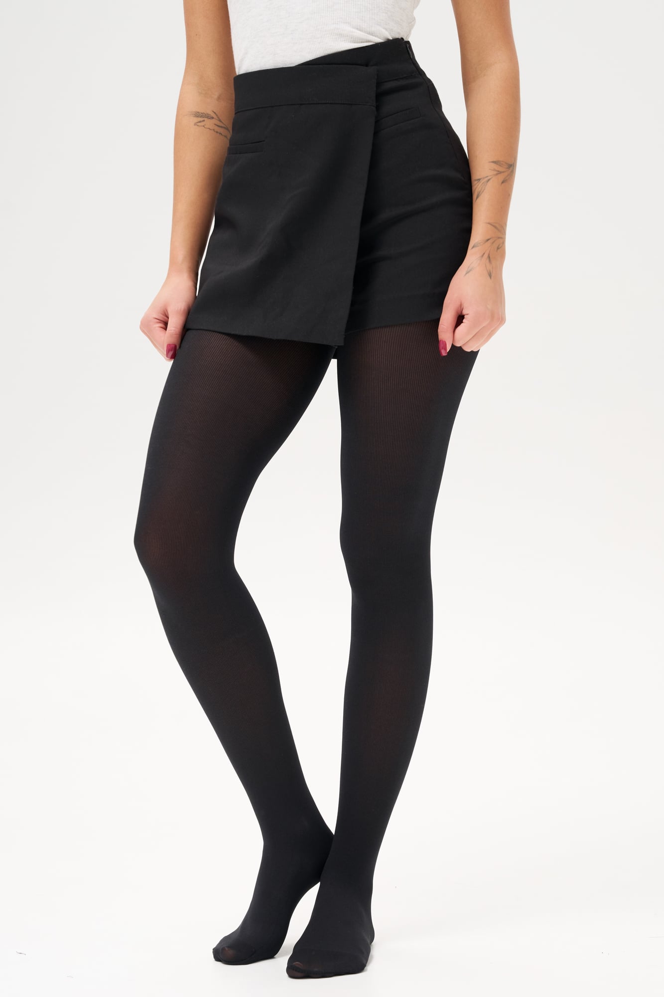 Колготки жіночі теплі Lady Sabina Velvet з мікрофібри 100 ден р. 5 Чорний (8056826)