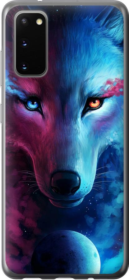 Чехол на Samsung Galaxy S20 Арт-волк (3999u-1824-42517)