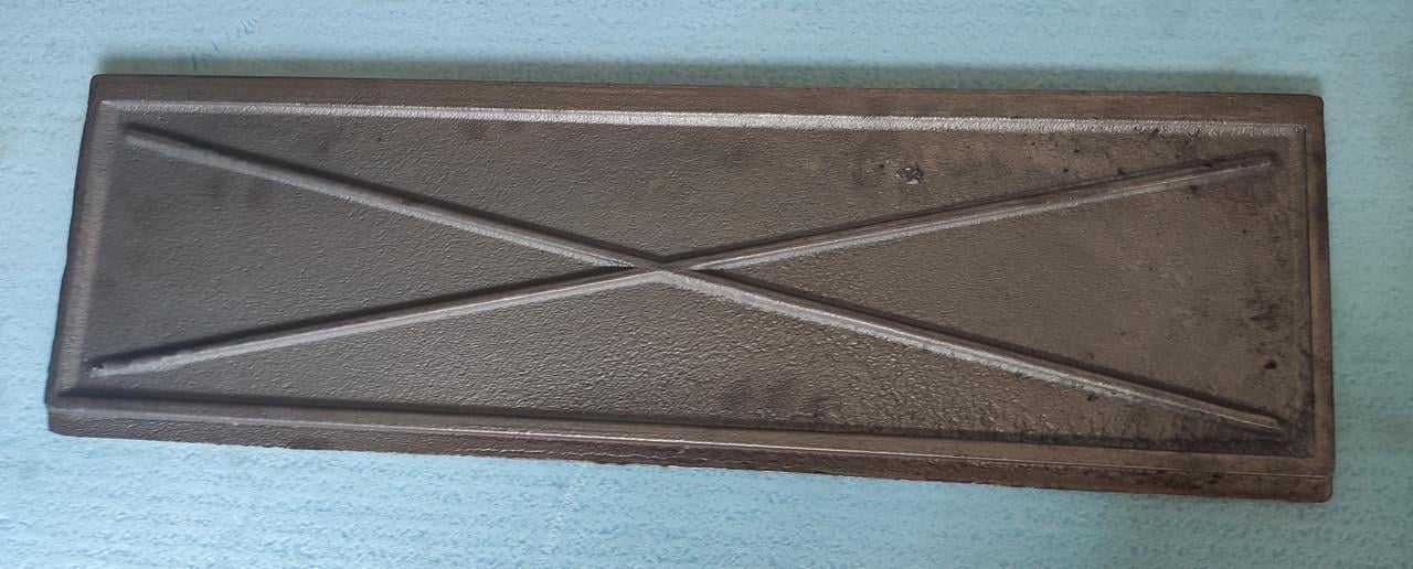 Плита чугунная глухая боковая 180х620 мм