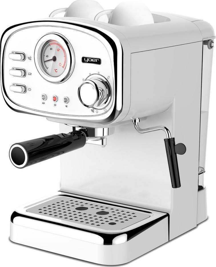 Кавоварка ріжкова еспресо Yoer Breve EM01W (368503) Кавоварка ріжкова еспресо Yoer Breve EM01W (368503)