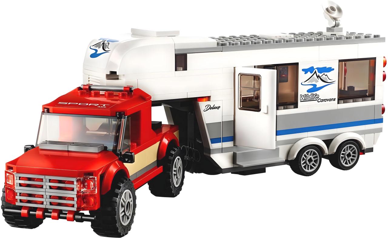 Конструктор City Пикап и фургон 344 детали (XLJM-8011) - фото 2 Конструктор City Пикап и фургон 344 детали (XLJM-8011) - фото 2