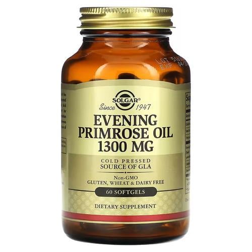 Примула вечерняя Solgar Evening Primrose Oil 1300 мг 60 капс. (SOL-01057)