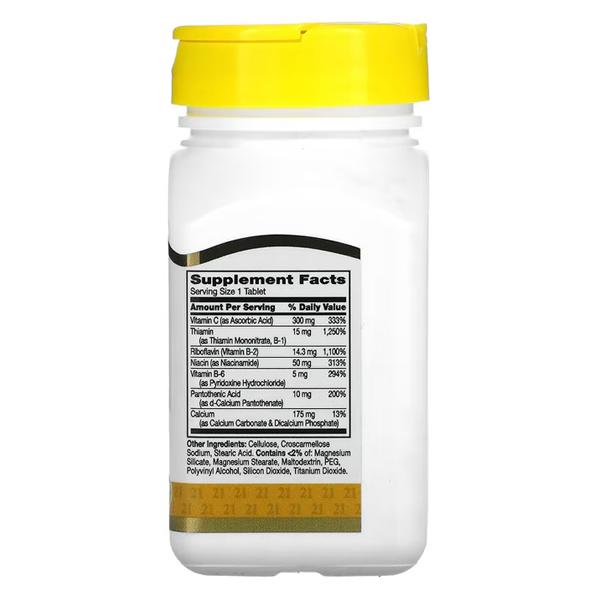 Комплекс В 21st Century B Complex Plus Vitamin C 100 табл. (000023530) - фото 2