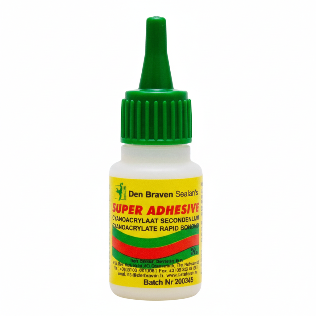 Cупер-клей цианоакрилатный Den Braven Super Adhesive 20 г (30880189)