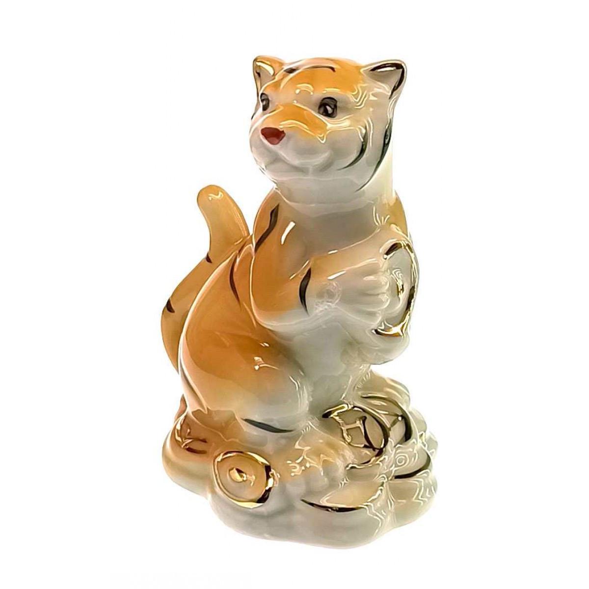 Статуетка Тигр порцелянова (34184)