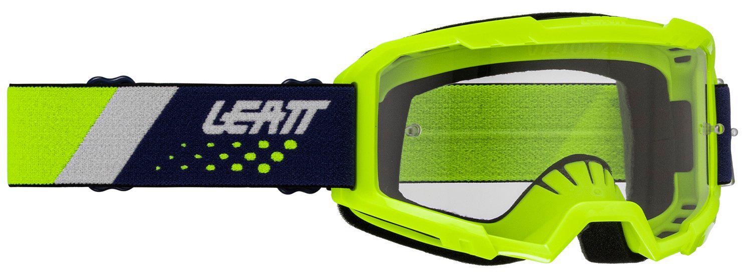 Мотоокуляри Leatt Vizion 2.5 Goggle Lime Clear Lens (38695)