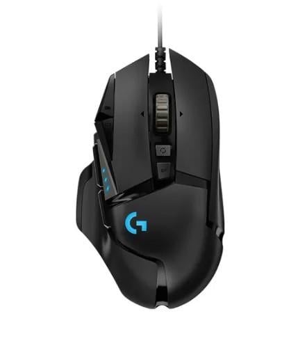 Миша ігрова Logitech G502 HERO High Performance USB дротова з RGB-підсвічуванням Black