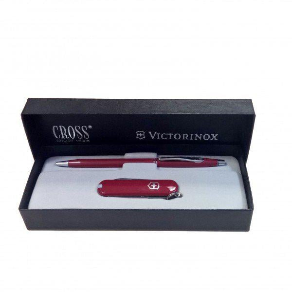 Подарочний набор Victorinox Classic 4.4401 Red (Vx44401) Подарочний набор Victorinox Classic 4.4401 Red (Vx44401)