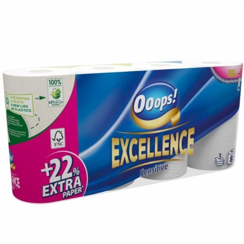 Туалетний папір Ooops Excellence 3 шари