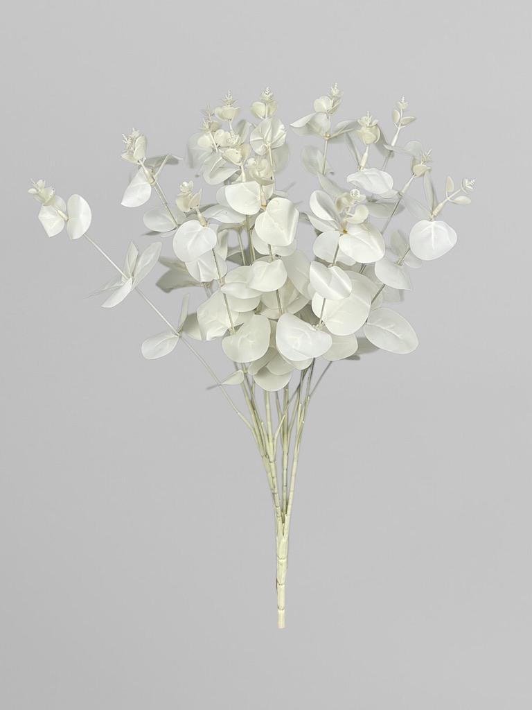 Искусственный эвкалипт 46 см Белый (Р03017) - фото 1