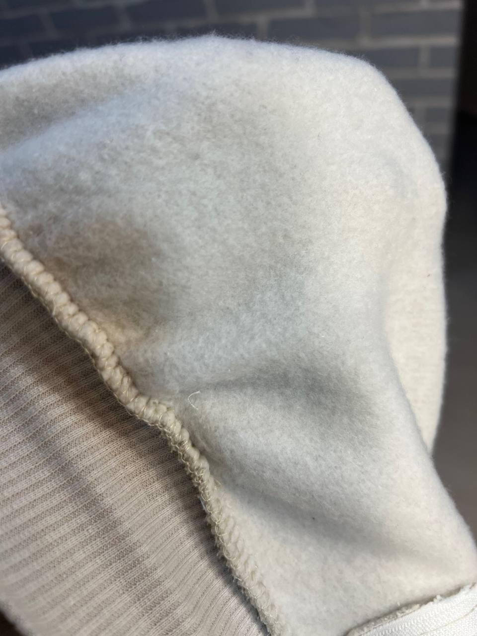 Костюм женский QUZEN 472-472 пилот брюки палаццо широкие флис S Светло-бежевый (786) - фото 7