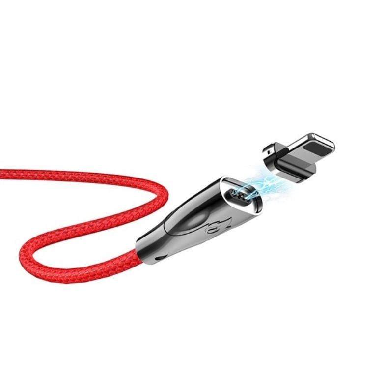 Кабель USB Hoco U75 Magnetic Lightning 1,2 м Red