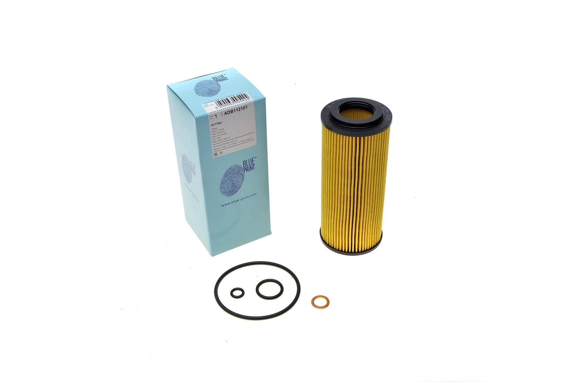 Фильтр масляный BLUE PRINT для BMW 3 E46/E90/5 E60/E61/7 E65-67 2,5-3,5d (ADB112101)