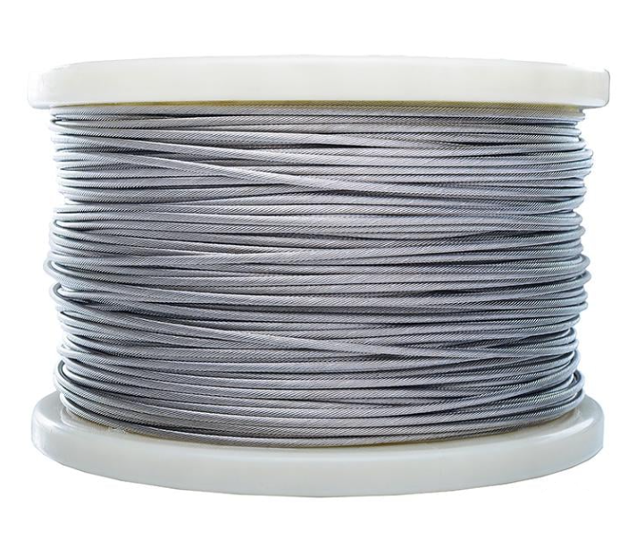 Трос Apro 2 мм DIN 3055 6х7+1х7 нержавіючий А2 200 м (18666885)