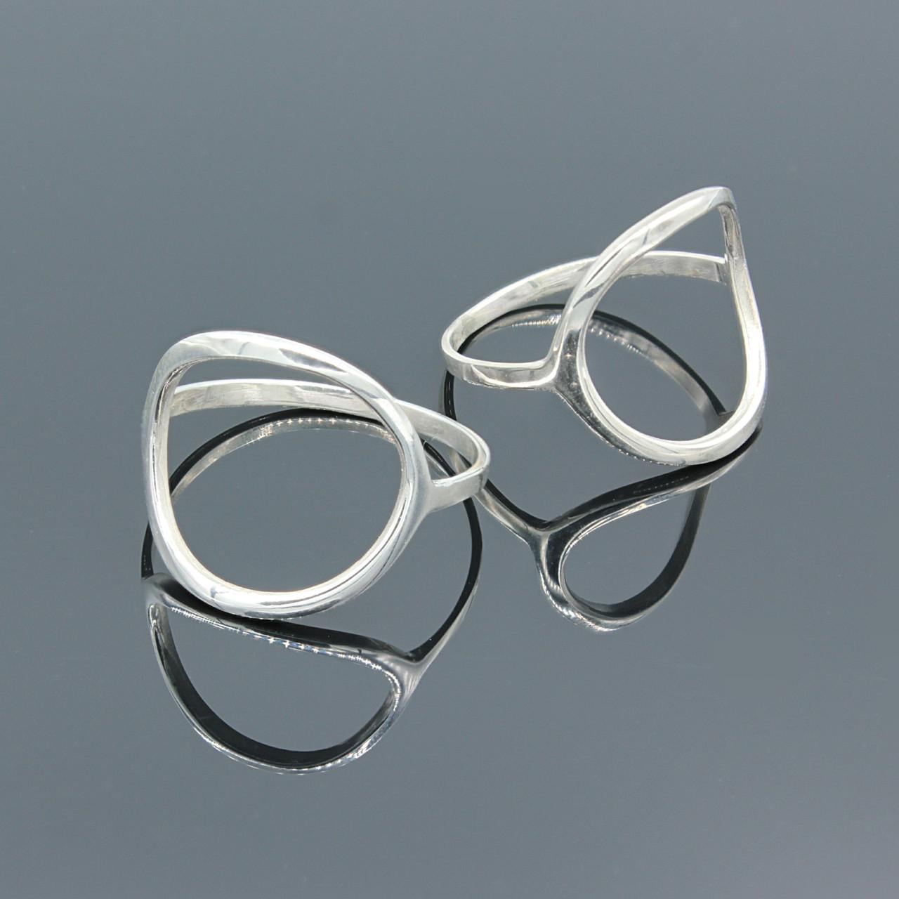 Серебряное кольцо Diva Душа размер 16,5 (057к165) - фото 2