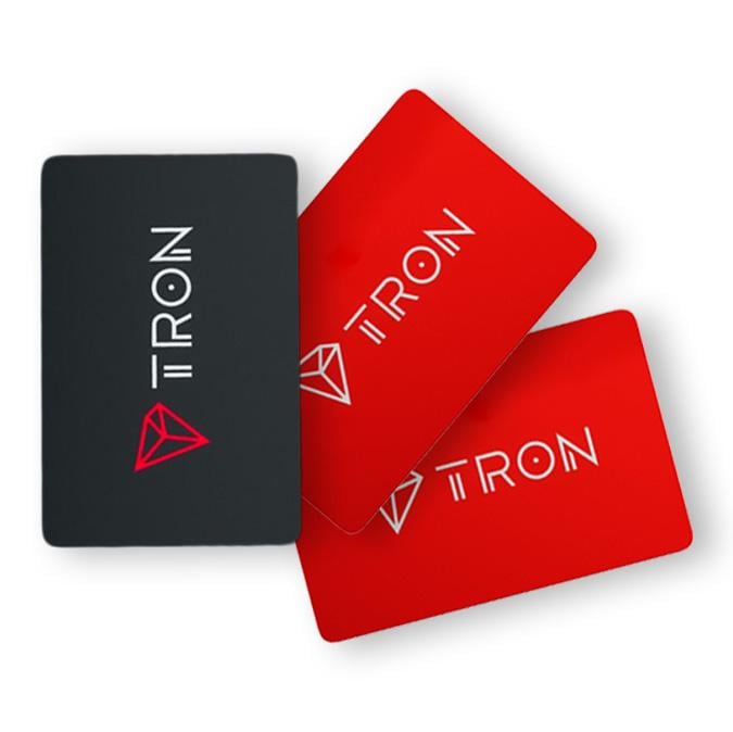 Кошелек мультивалютный Tangem Wallet 2.0 x TRON на 3 карты Красный/Черный (TG-TRON) - фото 2 Кошелек мультивалютный Tangem Wallet 2.0 x TRON на 3 карты Красный/Черный (TG-TRON) - фото 2