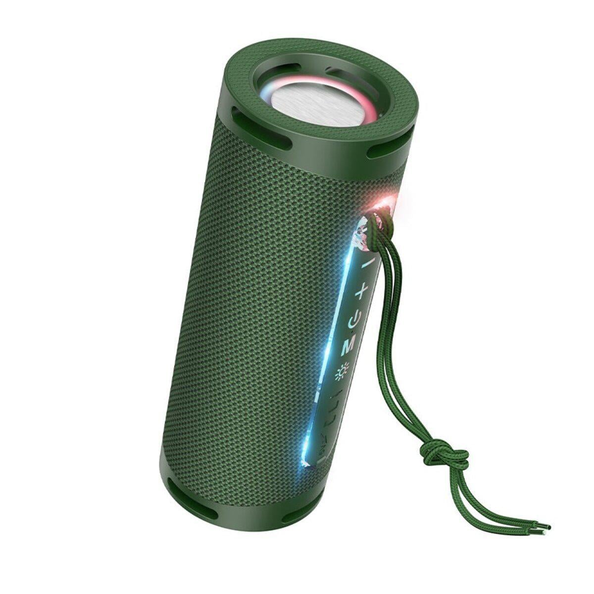 Портативная акустика Bluetooth колонка Hoco HC9 Dazzling pulse sports BT speaker Dark Green (25018)