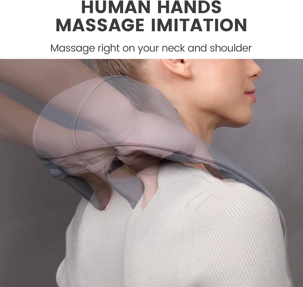 Массажер для шеи и плеч Breo N5 Mini с подогревом беспроводной шиацу - фото 2 Массажер для шеи и плеч Breo N5 Mini с подогревом беспроводной шиацу - фото 2