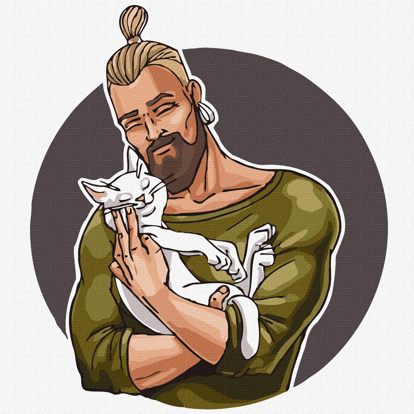 Картина по номерам Объятия (KHO8354)