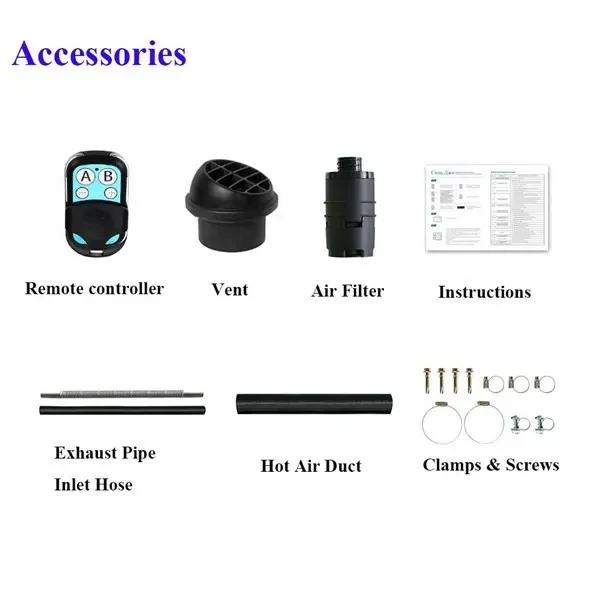 Автономний обігрівач дизельного салону в корпусі LF Bros EX5.0 бак збоку 12/24/220 В 5000 Вт (8405307) - фото 5 Автономний обігрівач дизельного салону в корпусі LF Bros EX5.0 бак збоку 12/24/220 В 5000 Вт (8405307) - фото 5