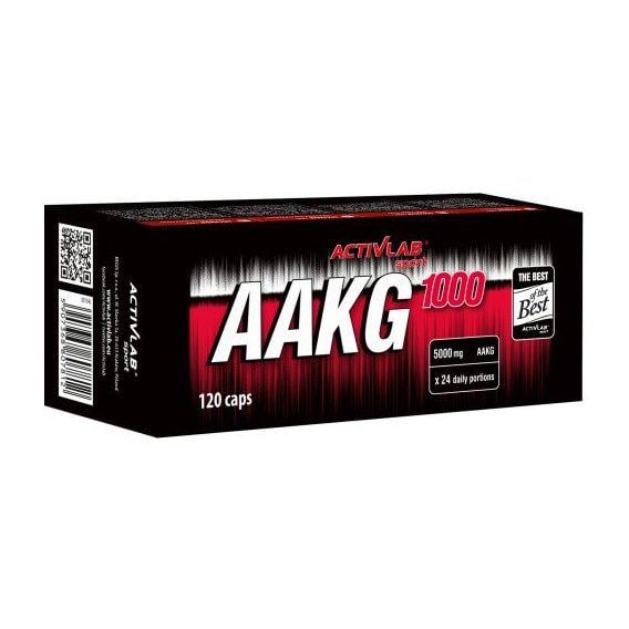 Аргинин для спорта Activlab AAKG 1000 120 Caps