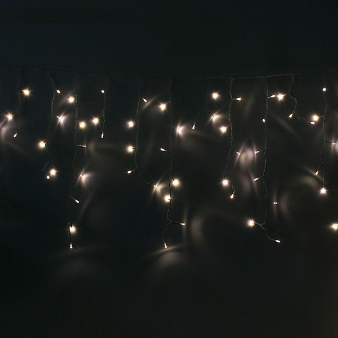 Уличная гирлянда-бахрома RD-7082 120 LED 4 м Белый Уличная гирлянда-бахрома RD-7082 120 LED 4 м Белый