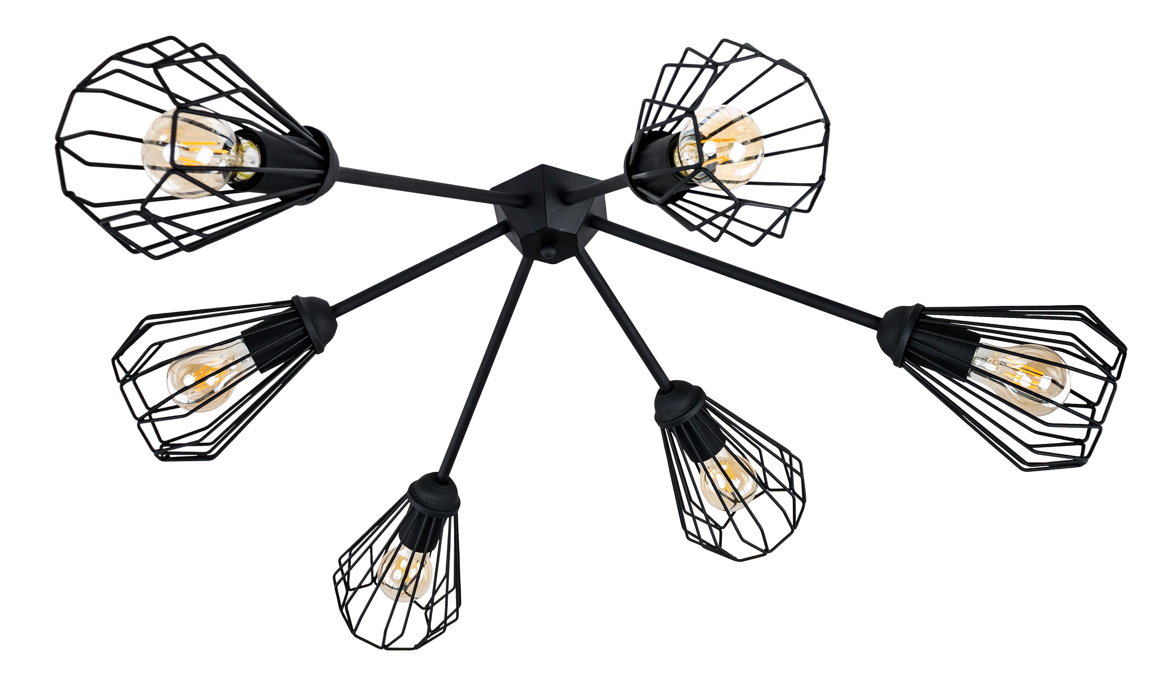 Люстра потолочная Атмолайт Shift X-6 C380/480 Черный